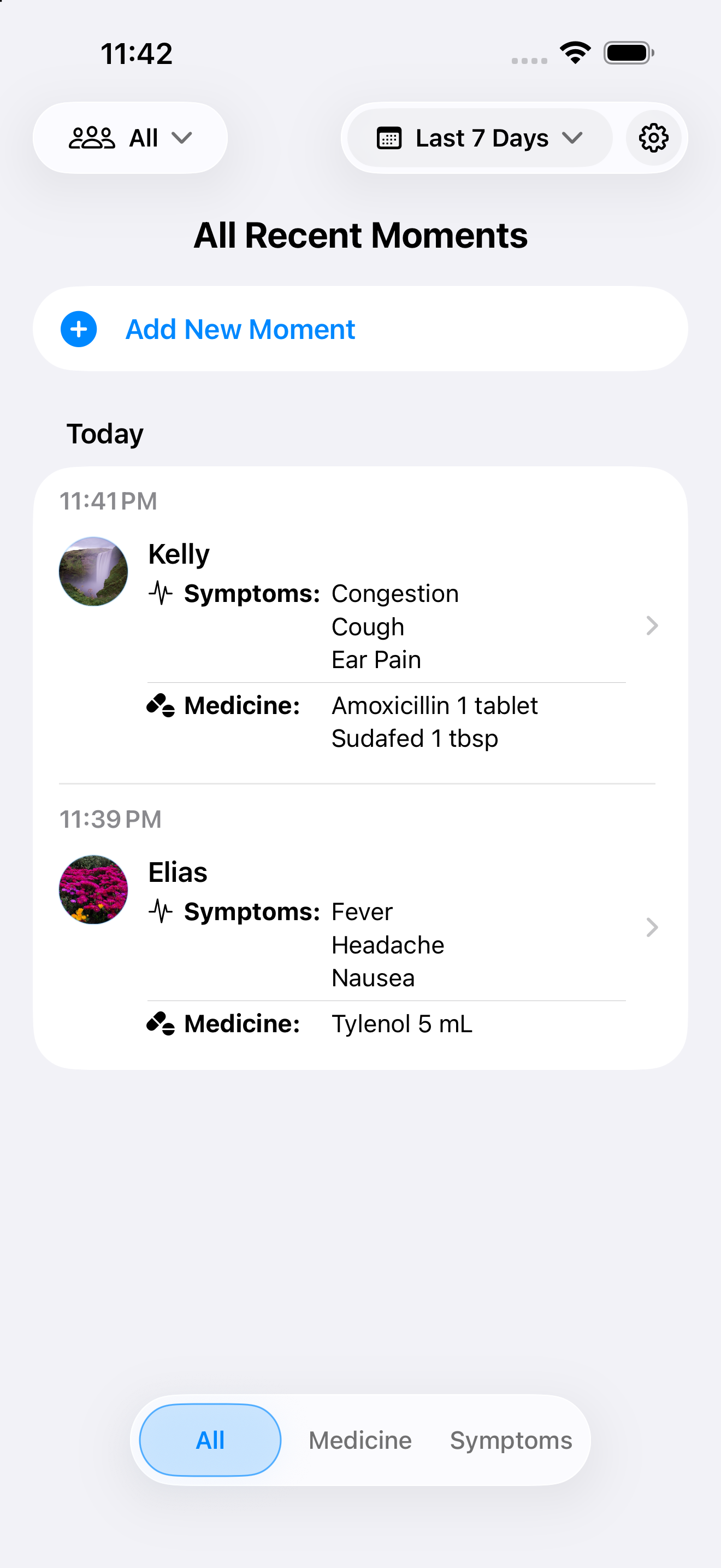 Medical Moments overview